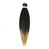 Kanekalon ombré T1B/27 - dark brown, blond
