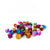Spotted colorful beads